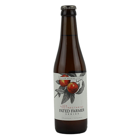 Trillium Fated Farmer: Nectarine by Trillium Brewing, beer label