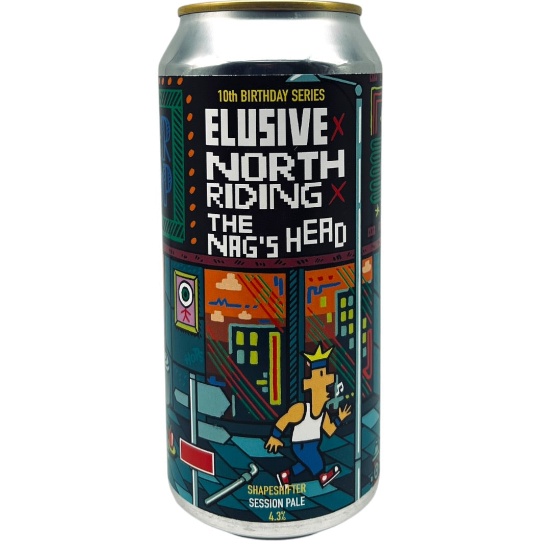 Elusive Shapeshifter by Elusive Brewing, beer label