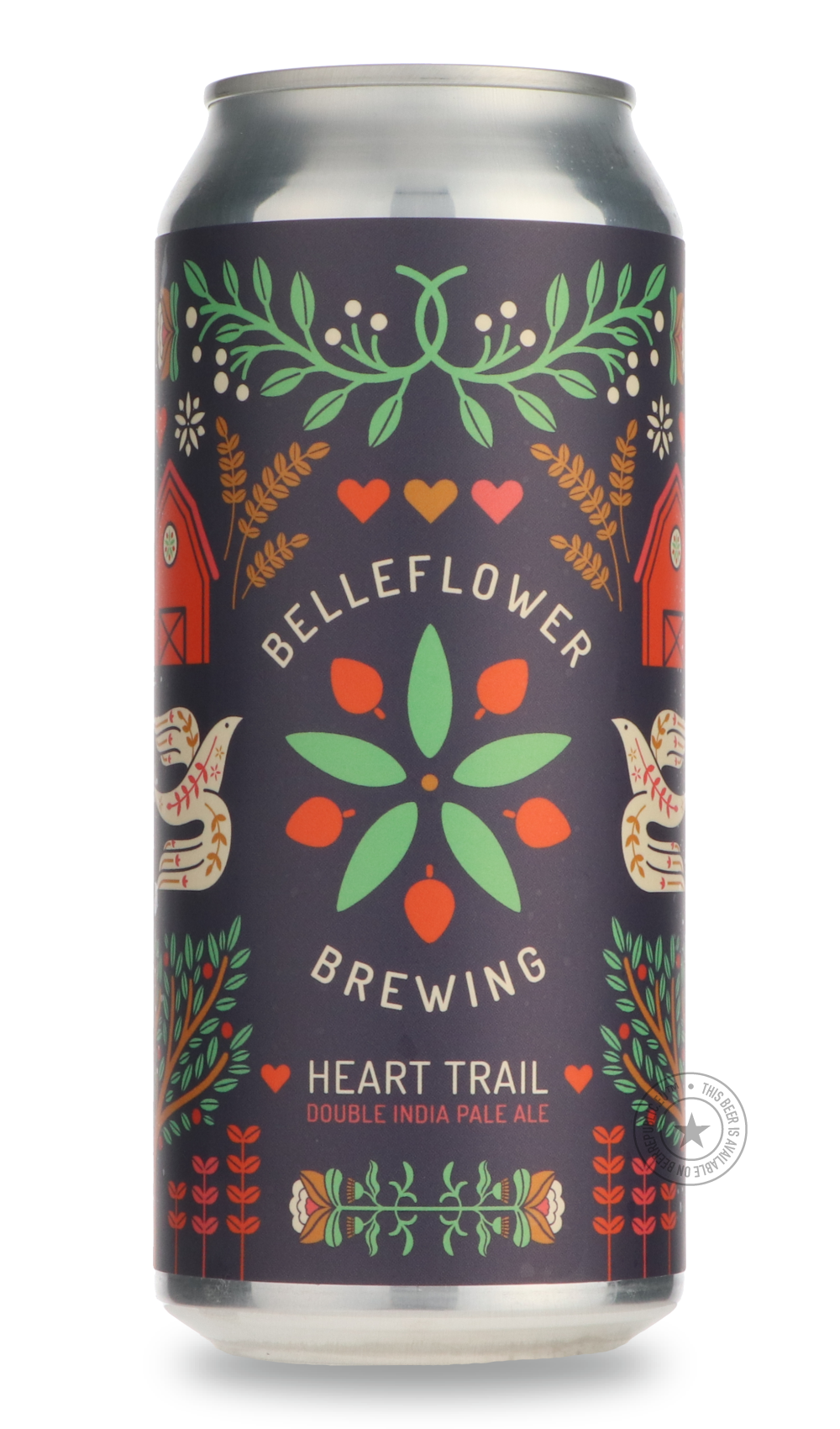 Heart Trail by Belleflower Brewing, beer label