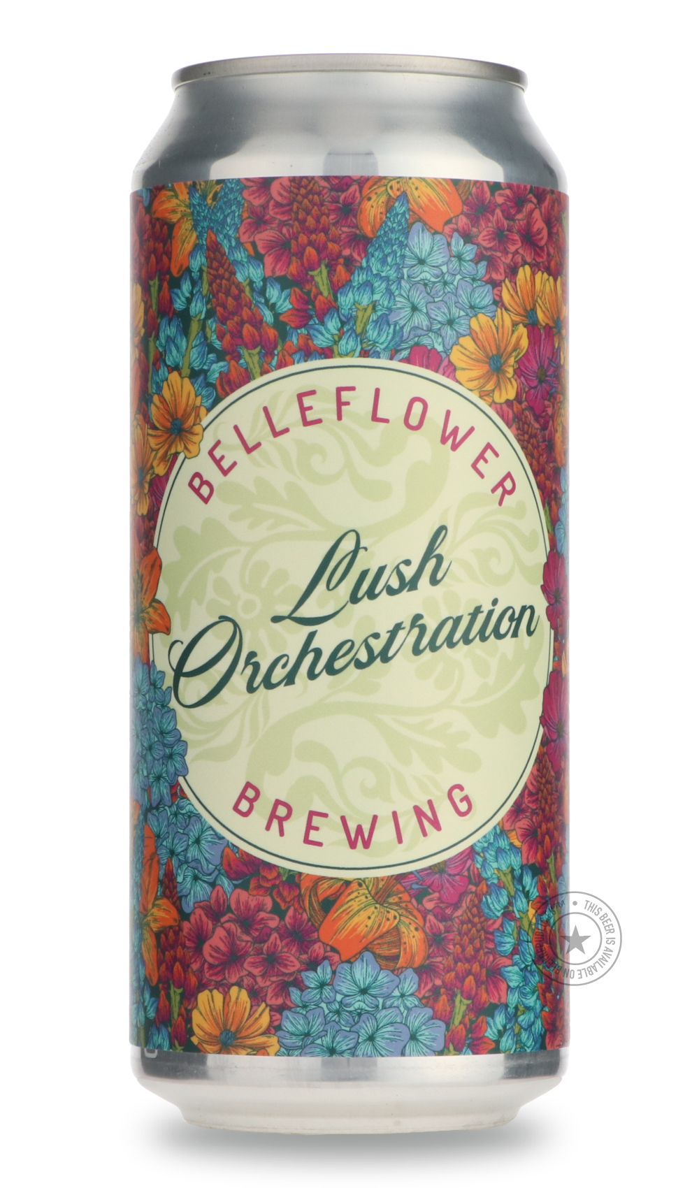 Lush Orchestration by Belleflower Brewing, beer label