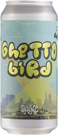 Ghettobird by Spike Brewery, beer label