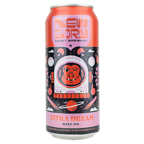 New Glory Citra Dream Hazy IPA by New Glory Craft Brewery, beer label