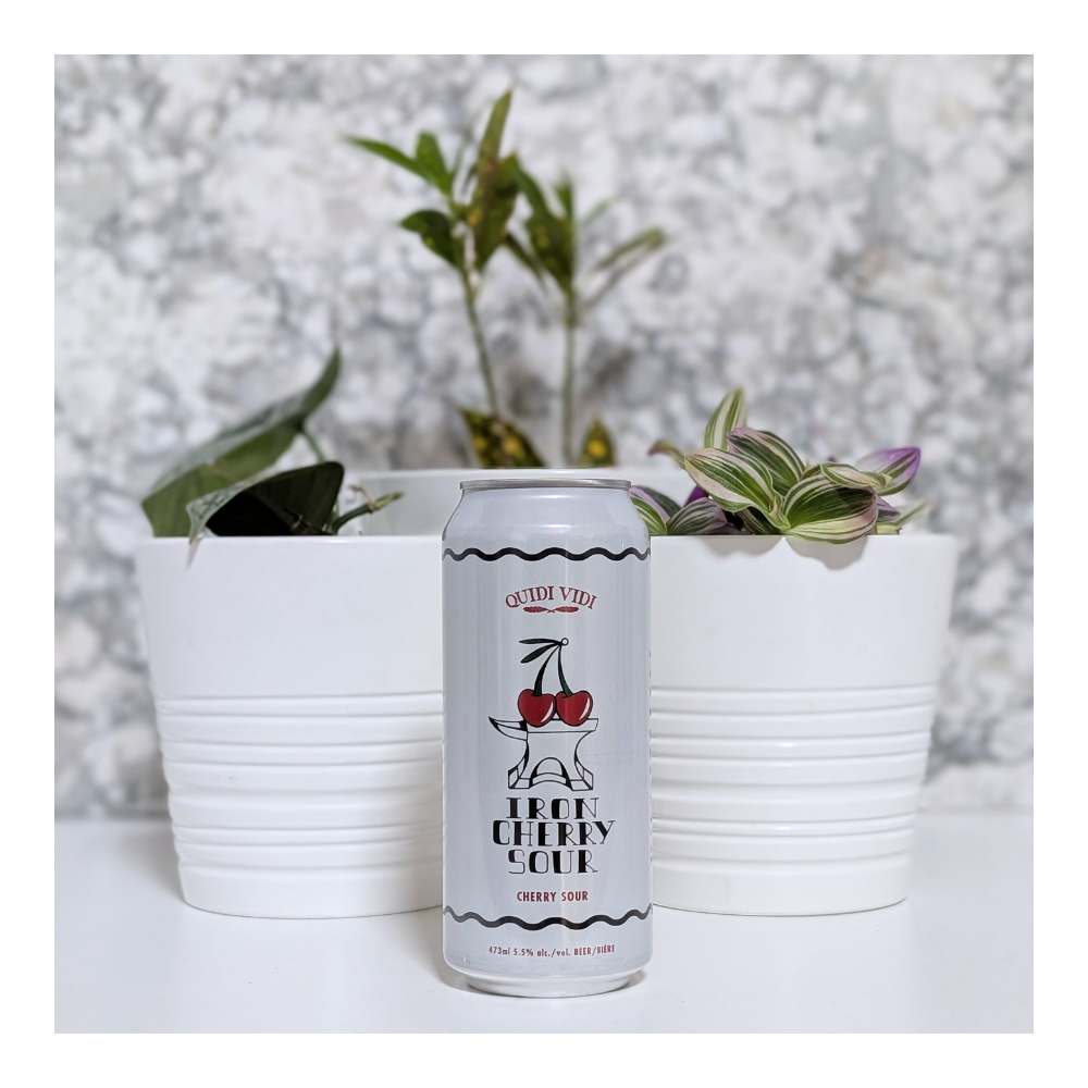 Iron Cherry Sour by Quidi Vidi Brewing Company, beer label