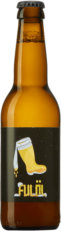 Fulöl by Emmaboda Bryggeri, beer label