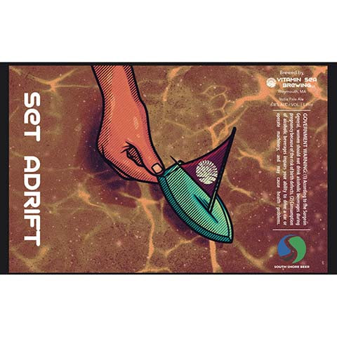 Vitamin Sea Set Adrift IPA by Vitamin Sea Brewing, beer label
