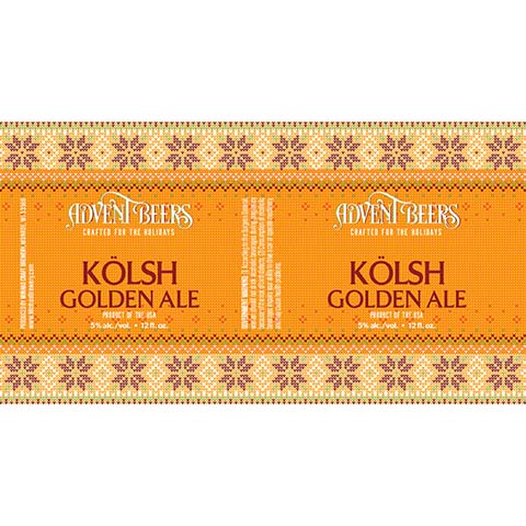 Minhas Kolsch Golden Ale by Minhas Craft Brewery, beer label