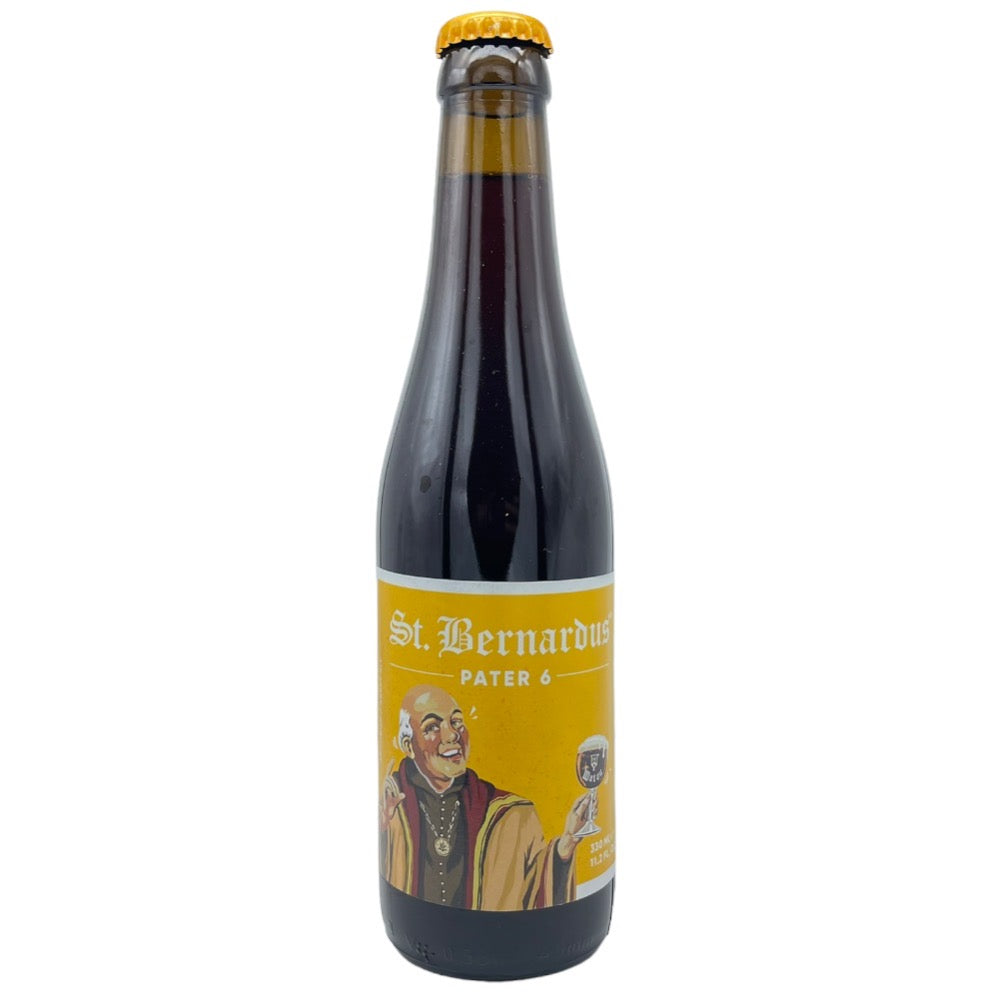 St. Bernardus Pater 6 by St. Bernardus, beer label