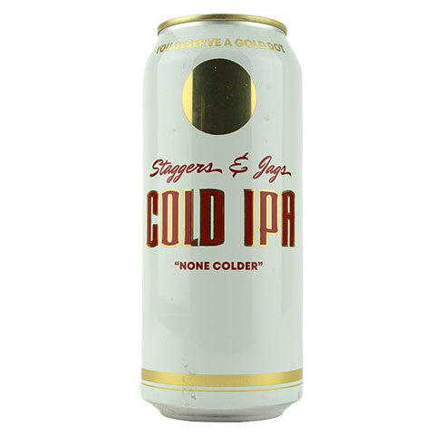 Gold Dot Staggers & Jags Cold IPA by Gold Dot Beer, beer label