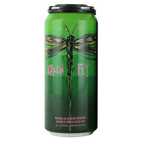 Hop Butcher Green Fly DIPA by Hop Butcher For the World, beer label