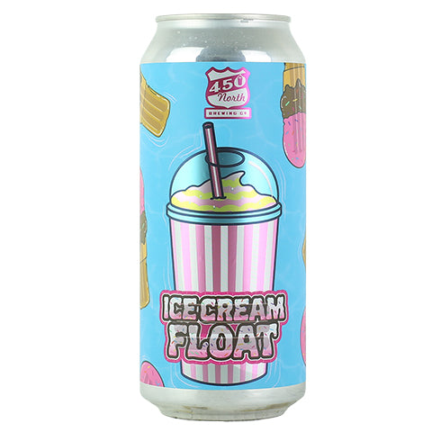 450 North Ice Cream Float Slushy XXL Sour by 450 North Brewing Company, beer label