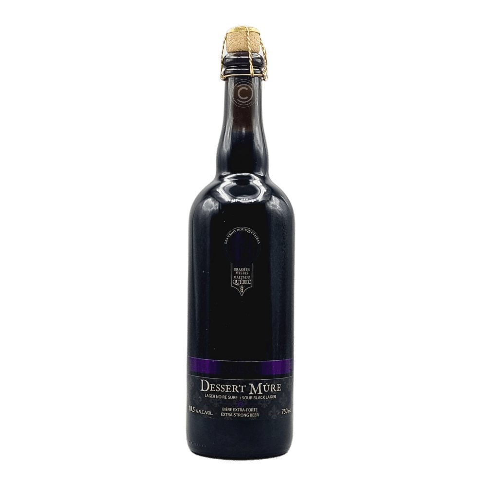 Dessert Mure Blackberry Dessert Sour by Les Trois Mousquetaires, beer label
