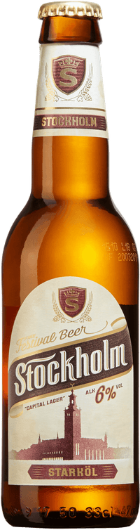 Stockholm Festival Beer by Krönleins, beer label