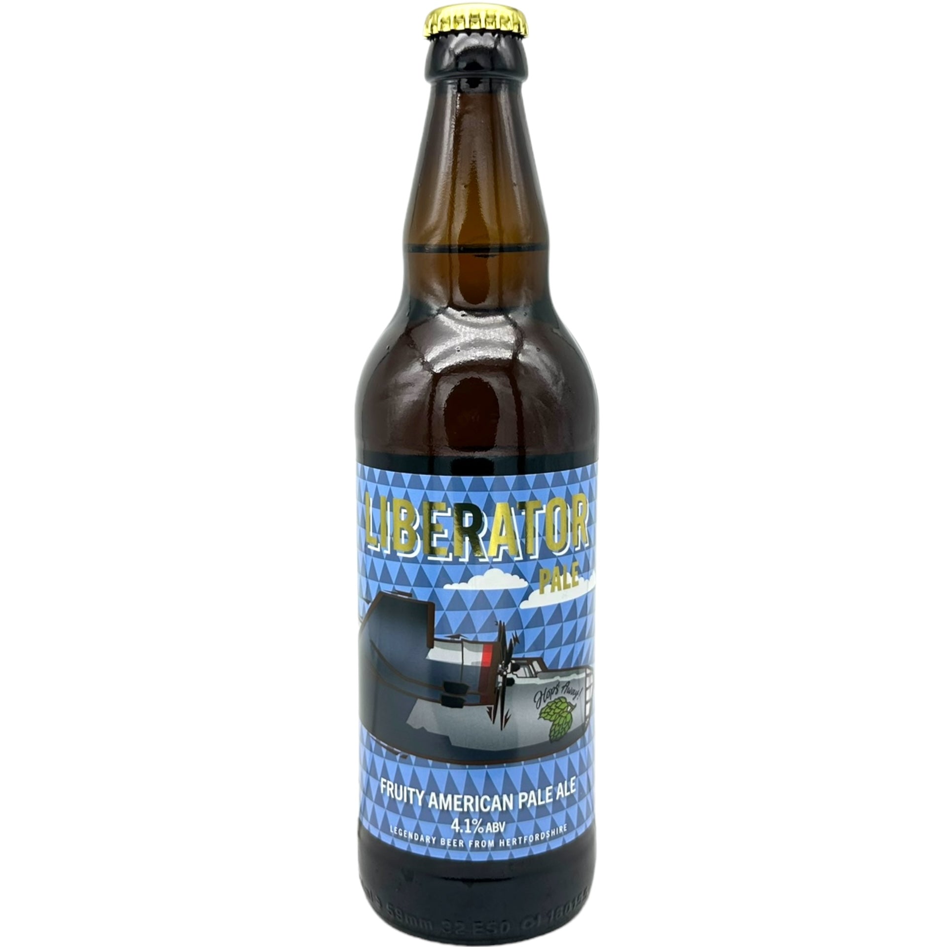 Tring Brewery Liberator by Tring Brewery, beer label