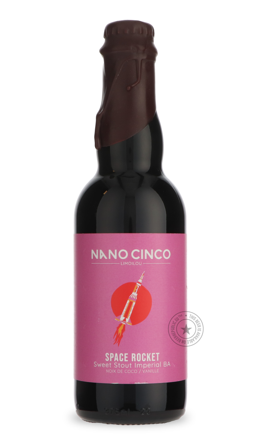 Space Rocket by Nano Cinco, beer label