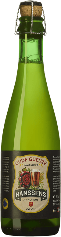 Hanssens Oude Gueuze Kavo Noevo by Hanssens Artisanaal, beer label