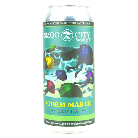 Smog City Storm Maker Hazy IPA by Smog City Brewing, beer label