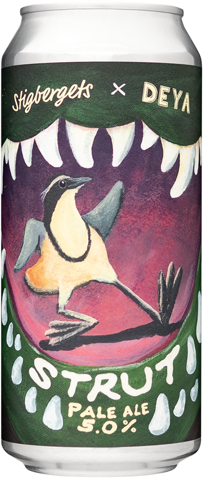 Strut by Stigbergets Bryggeri, beer label