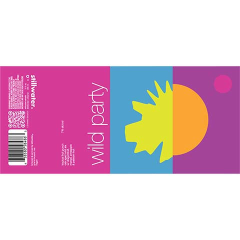 Stillwater Wild Party Tropical Fruit Punch by Stillwater Artisanal Ales, beer label
