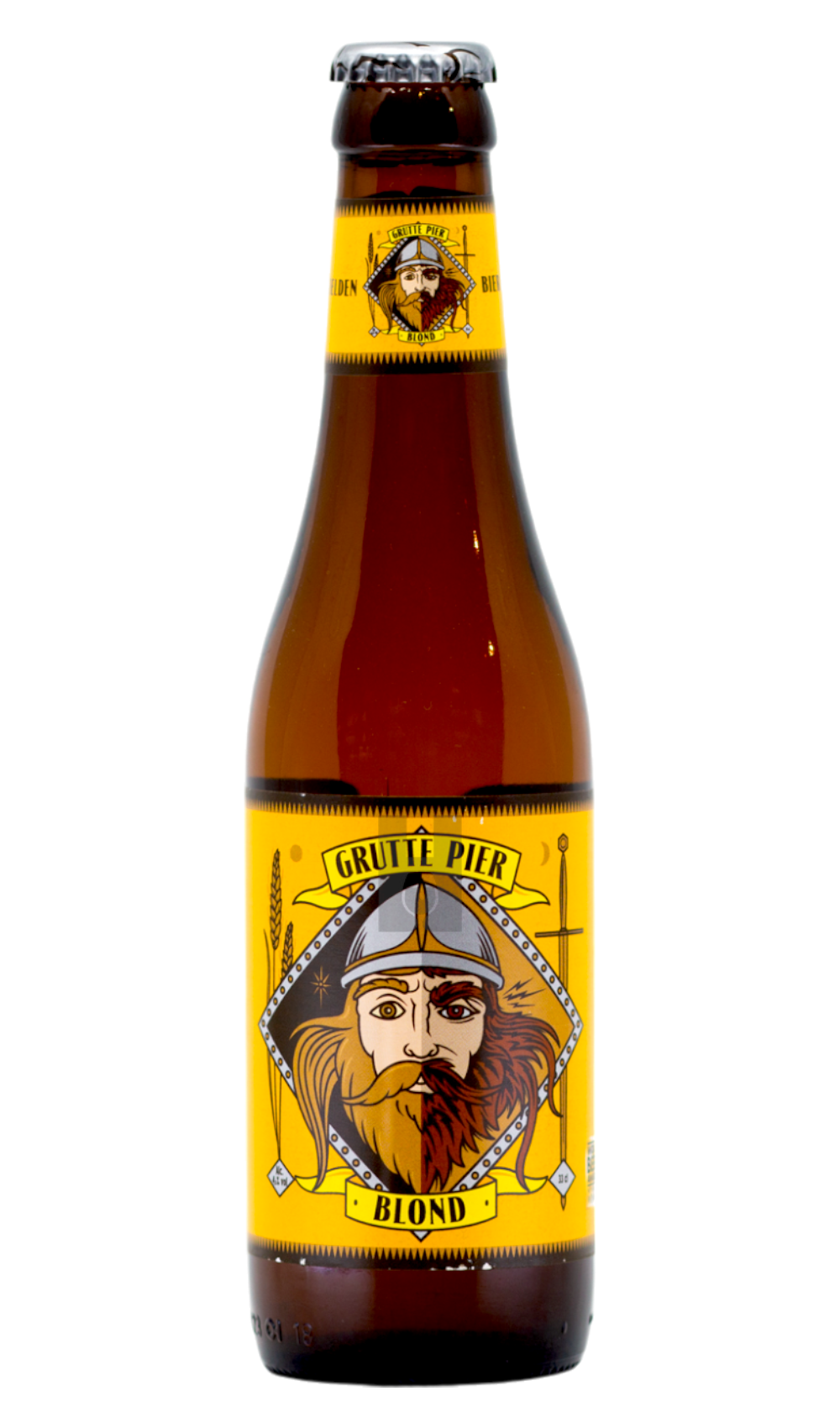 Grutte Pier Blond by Grutte Pier, beer label