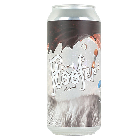 Fat Orange Cat Coconut Floofer Imperial Milk Stout by Fat Orange Cat Brew Co, beer label