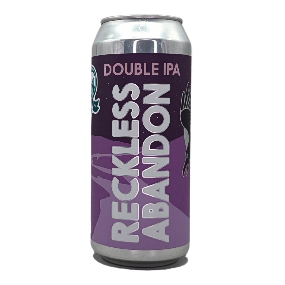 Reckless Abandon Hazy Double IPA by Winterlong Brewing Co., beer label