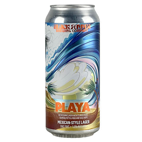 Black Hammer Playa Mexican Lager by Black Hammer Brewing, beer label