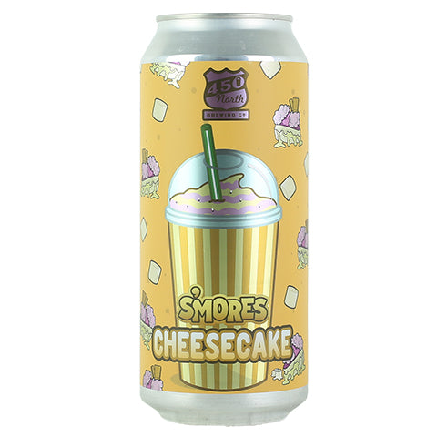 450 North S’Mores Cheesecake Slushy XXL Sour by 450 North Brewing Company, beer label