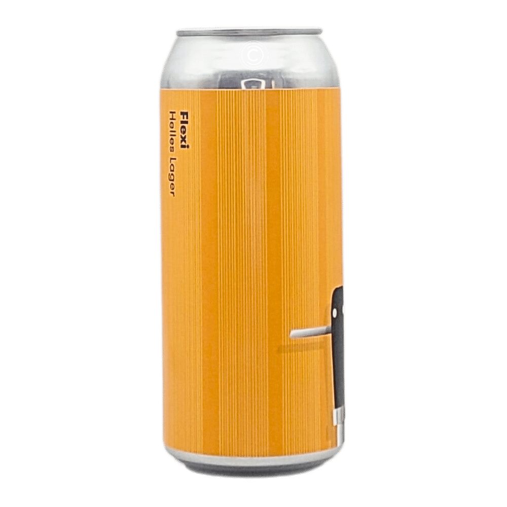 Flexi Helles Lager by Eighty-Eight Brewing Co., beer label