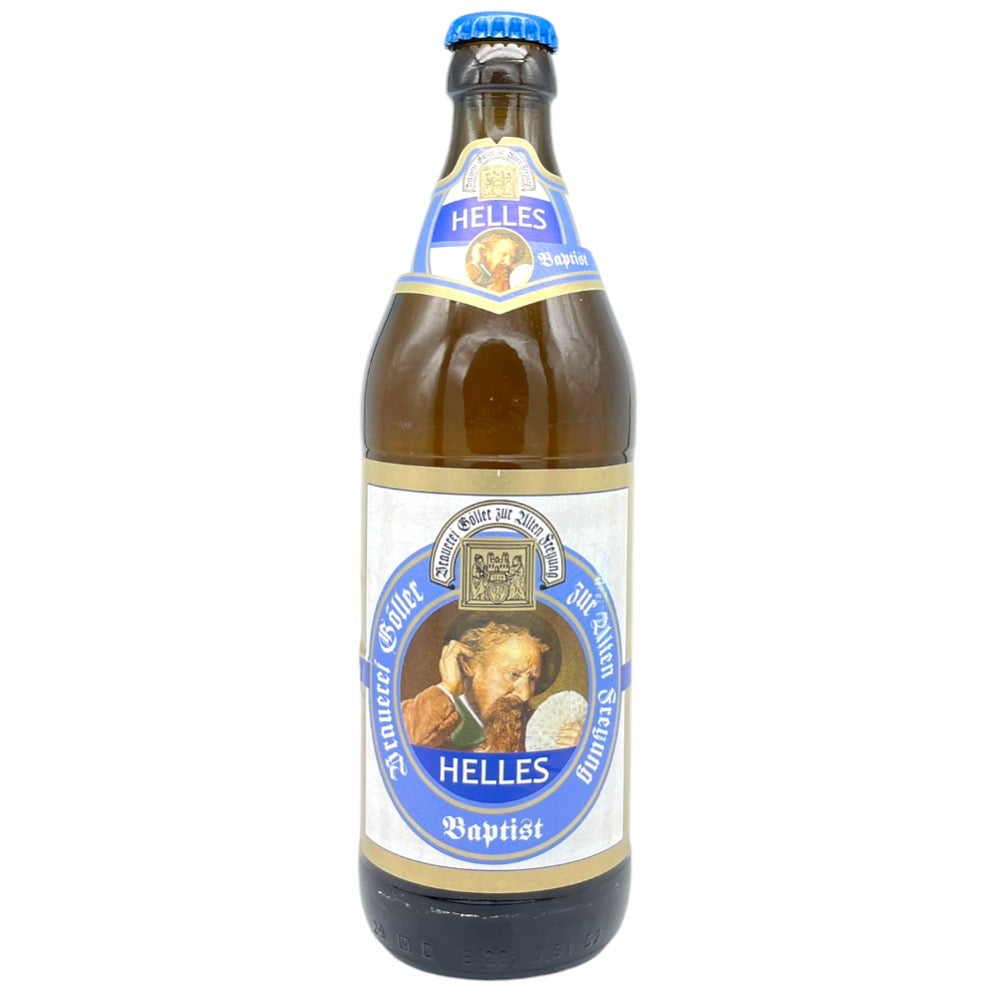 Brauerei Göller Baptist Helles by Göller, beer label