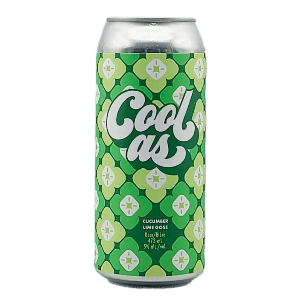 Cool As Cucumber & Lime Gose by Cabin Brewing Company, beer label