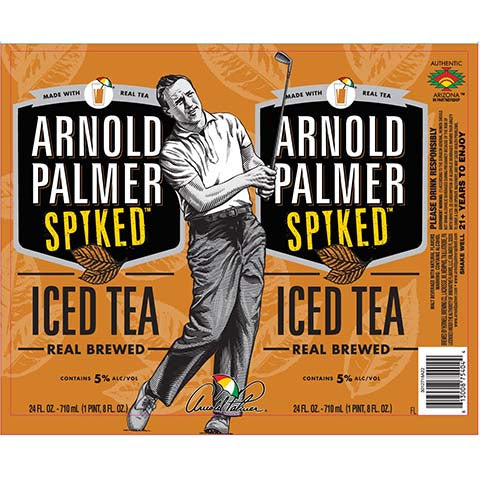 Hornell Arnold Palmer Spiked Iced Tea by Hornell Brewing Co., beer label