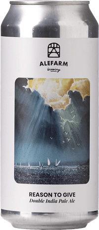 Reason to Give by Alefarm Brewing, beer label