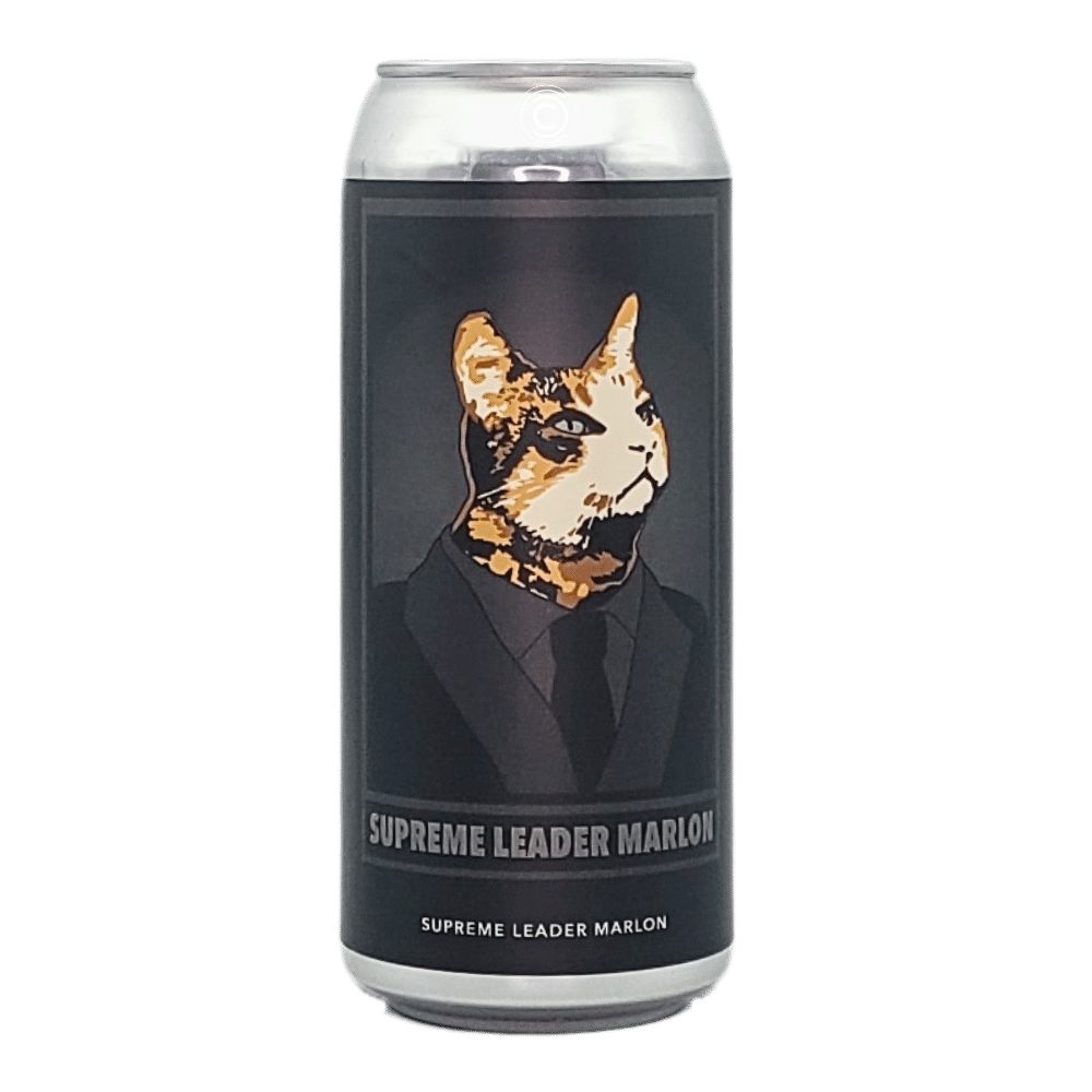 NYC Supreme Leader Marlon Quadruple India Pale Ale by Evil Twin Brewing, beer label
