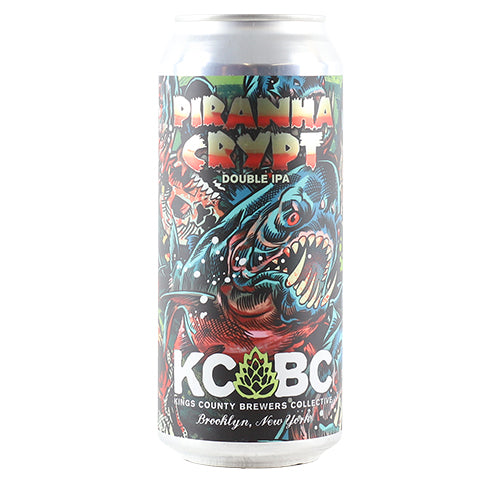 Kings County Brewers Collective Piranha Crypt DIPA by Kings County Brewers Collective, beer label