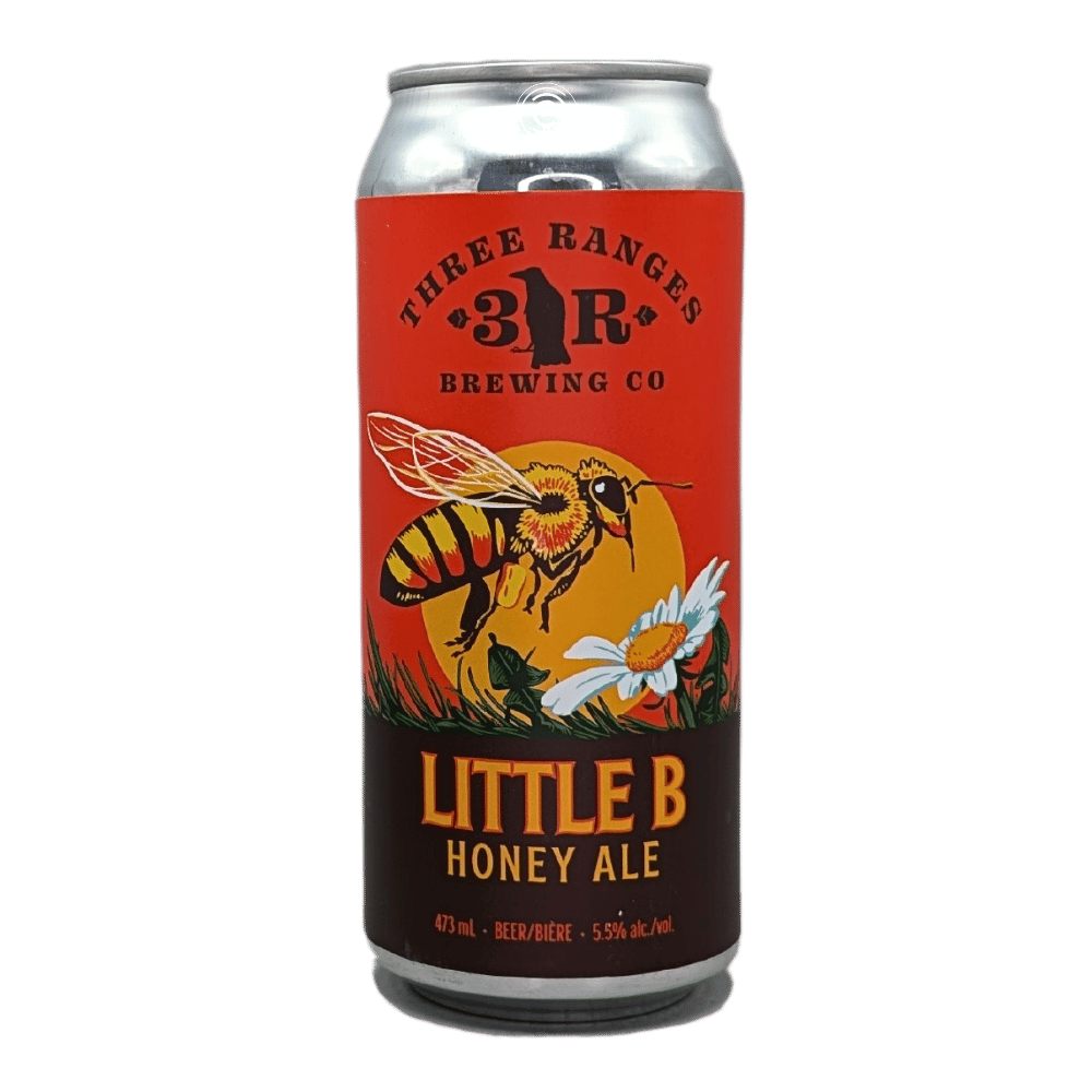 Little B Honey Blonde Ale by Three Ranges Brewing Company, beer label