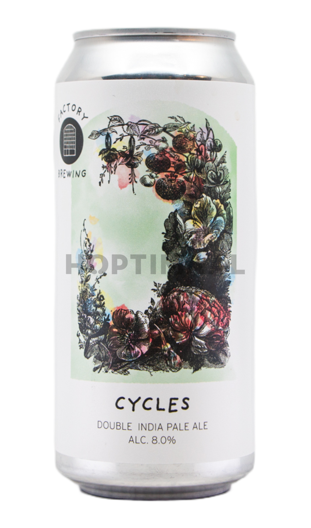 Factory Cycles by Factory Brewing, beer label