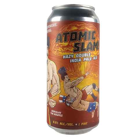Paperback Atomic Slam Hazy IPA by Paperback Brewing Co., beer label