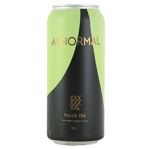 Abnormal Fezzik 156 DIPA by Abnormal Beer Company, beer label