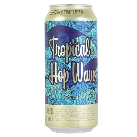 Refuge Tropical Hop Wave IPA by Refuge Brewery, beer label