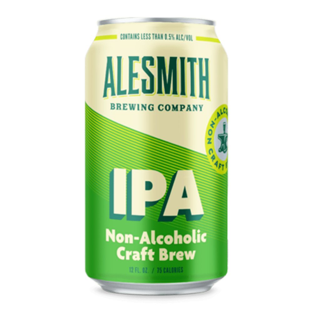 Non-Alc IPA by AleSmith Brewing Co, beer label