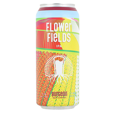 Burgeon Flower Fields IPA by Burgeon Beer Company, beer label