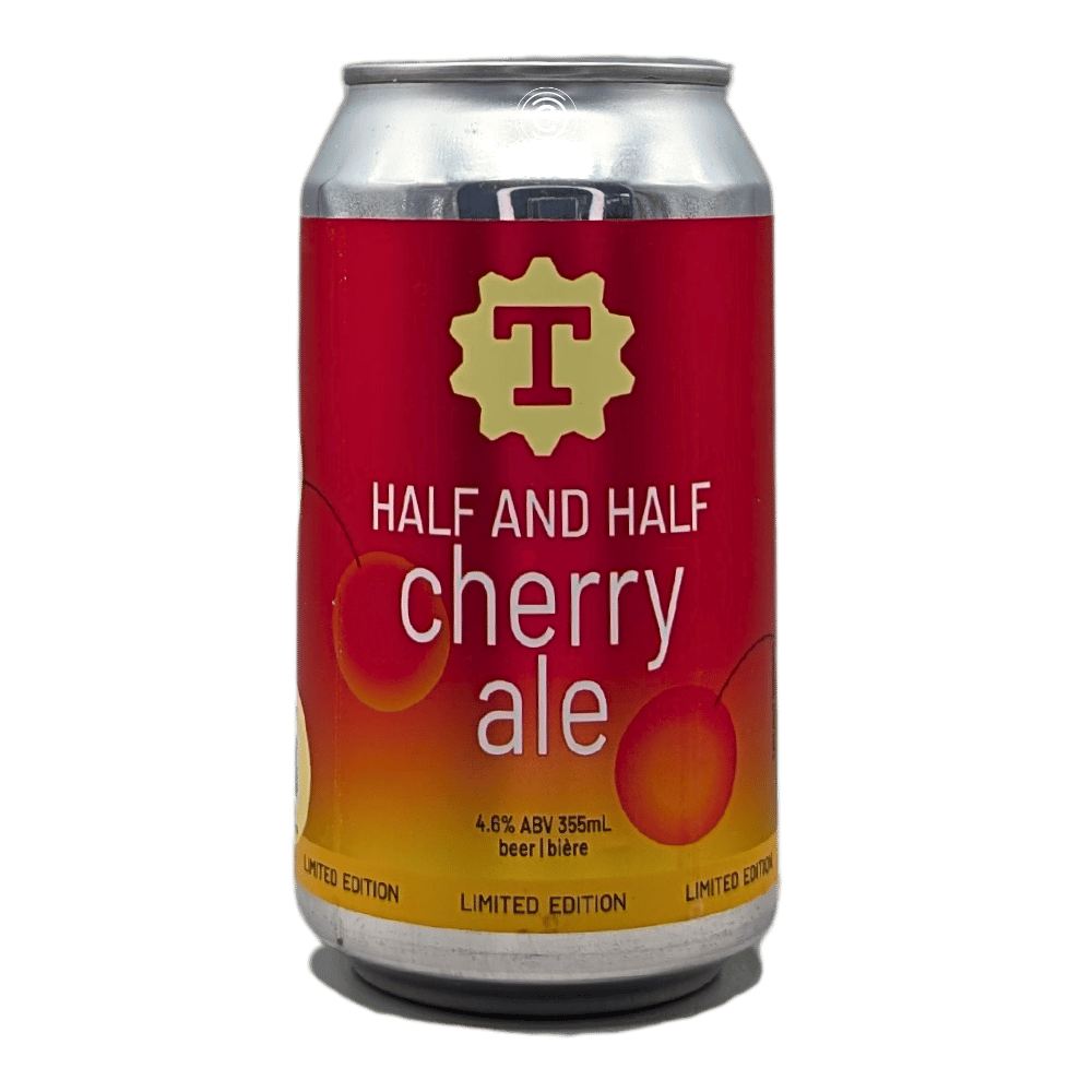 Half & Half: Cherry Ale by Taylight Brewing Inc., beer label