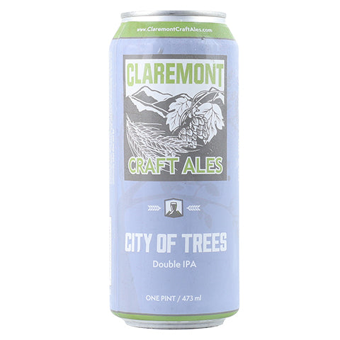 Claremont Craft Ales City Of Trees Double IPA by Claremont Craft Ales, beer label