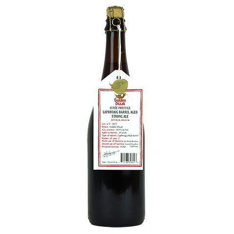 Gulden Draak Cuvée Prestige Laphroaig by van Steenberge, beer label