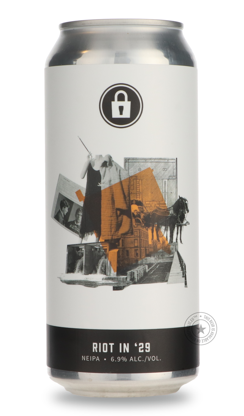 Riot In '29 by Prison City Brewing, beer label