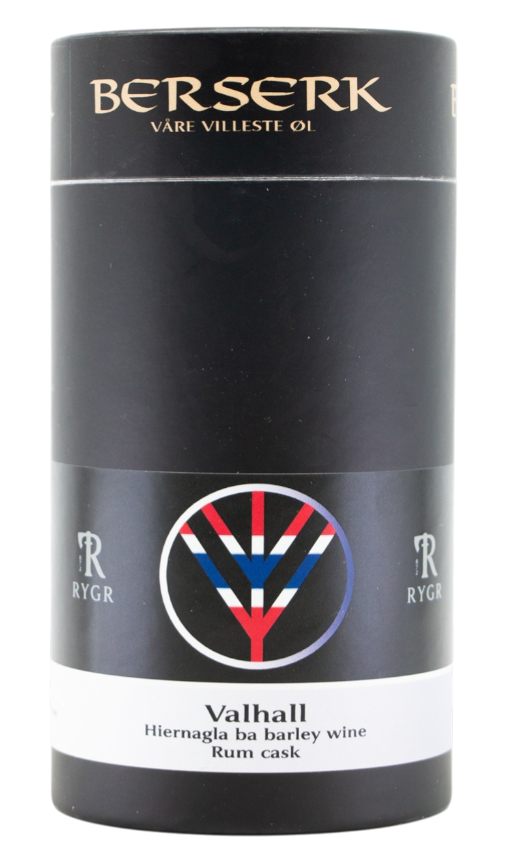 RYGR Valhall Hiernagla Rum Cask by RYGR Brygghús, beer label