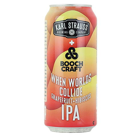 Karl Strauss/Boochcraft When Worlds Collide IPA by Karl Strauss Brewing Co, beer label