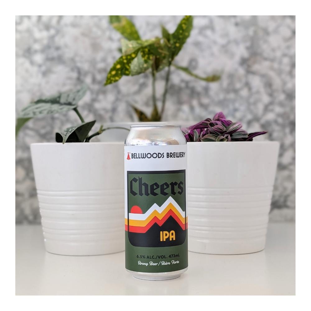 x Outer Range Brewing Company Cheers (2025) Hazy IPA by Bellwoods Brewery, beer label