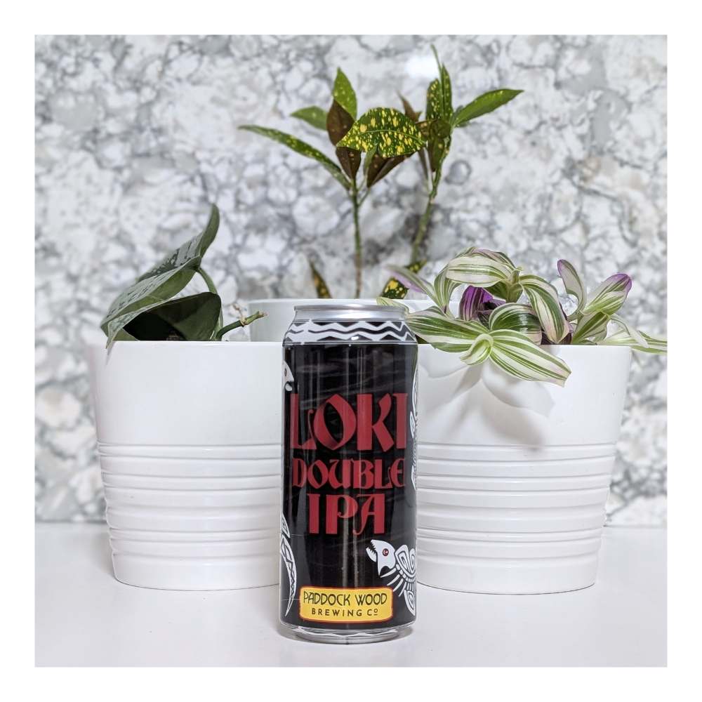 Loki Double IPA by Paddock Wood Brewing Co., beer label