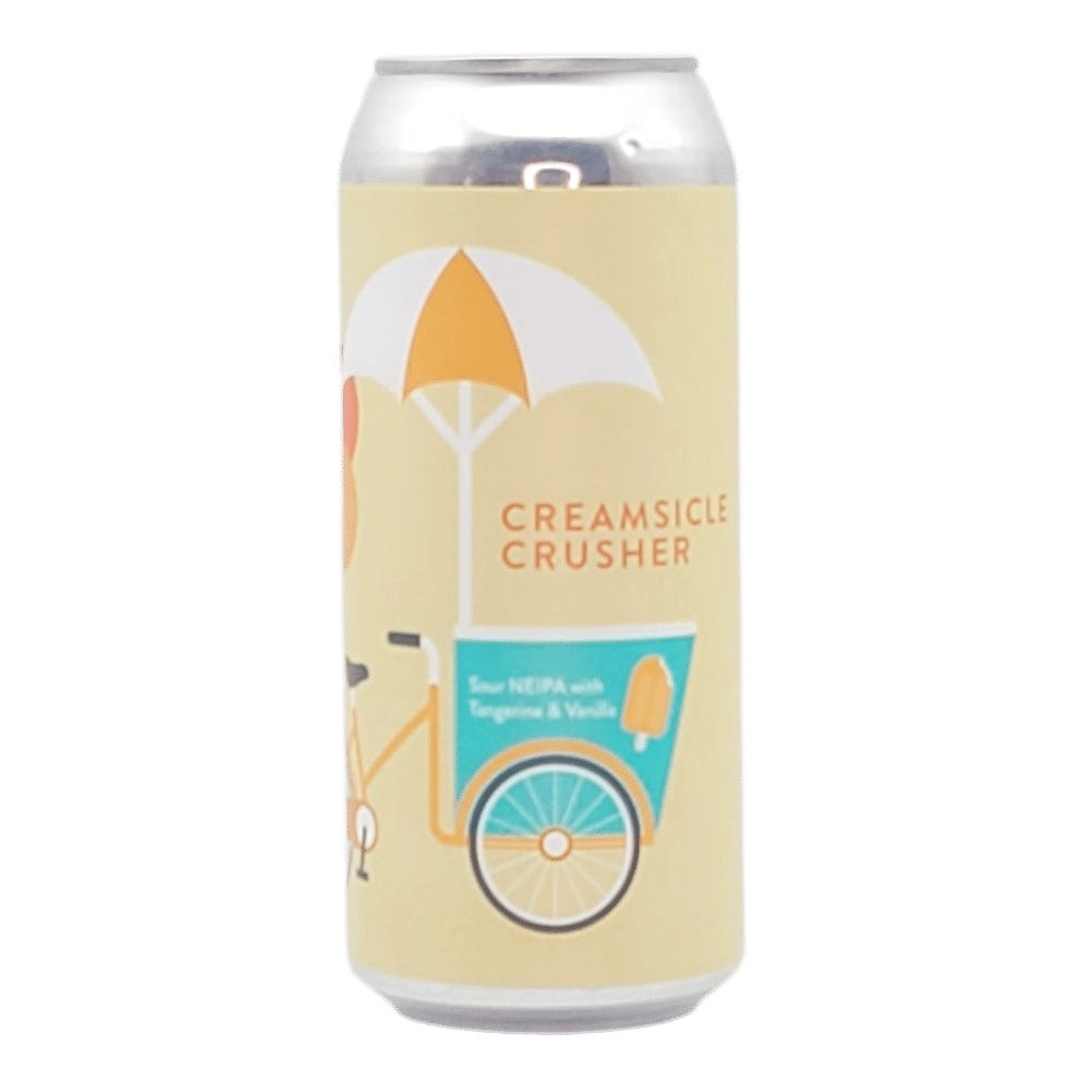 Creamsicle Crusher Sour NEIPA by Born Brewing Co., beer label